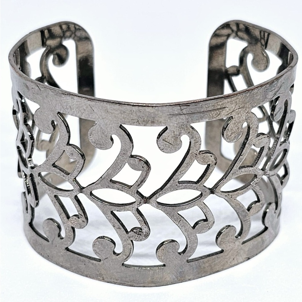 Cookie Lee Silver Tone Cuff Bracelet